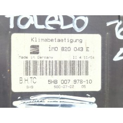 Recambio de mando climatizador para seat toledo ii (1m2) 1.9 tdi referencia OEM IAM 1M0820043E  