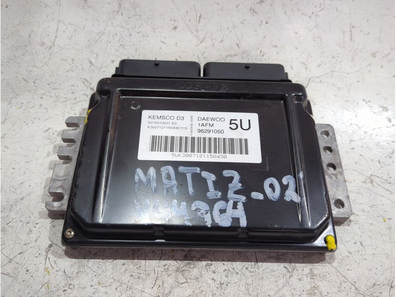 Recambio de centralita inyeccion para daewoo matiz (1997) 0.8 referencia OEM IAM 96291050  