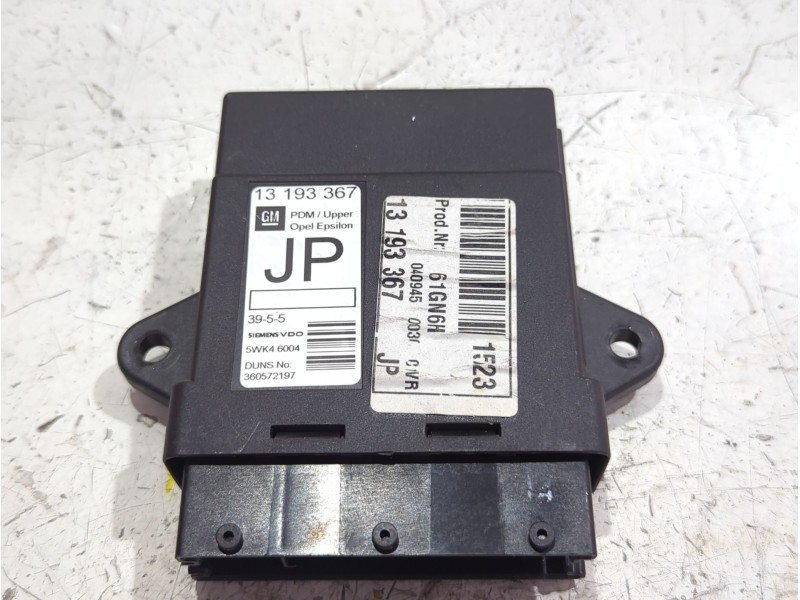Recambio de modulo electronico para opel vectra c berlina (2002) 1.9 cdti referencia OEM IAM 5WK46004  