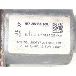 Recambio de mecanismo elevalunas delantero izquierdo para peugeot partner furgoneta/monovolumen 1.6 bluehdi 120 referencia OEM I