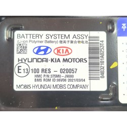 Recambio de bateria para hyundai kona (os, ose, osi) 1.0 t-gdi hybrid 48v referencia OEM IAM 375M0J9000  