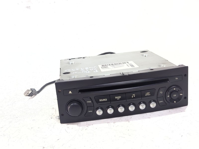 Recambio de sistema audio / radio cd para peugeot partner tepee 1.6 hdi / bluehdi 75 referencia OEM IAM 98041626XT01  