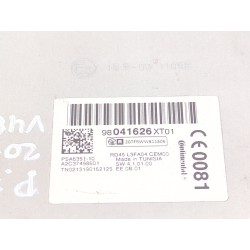Recambio de sistema audio / radio cd para peugeot partner tepee 1.6 hdi / bluehdi 75 referencia OEM IAM 98041626XT01  