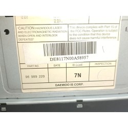 Recambio de sistema audio / radio cd para chevrolet epica (klal) referencia OEM IAM 96989220  