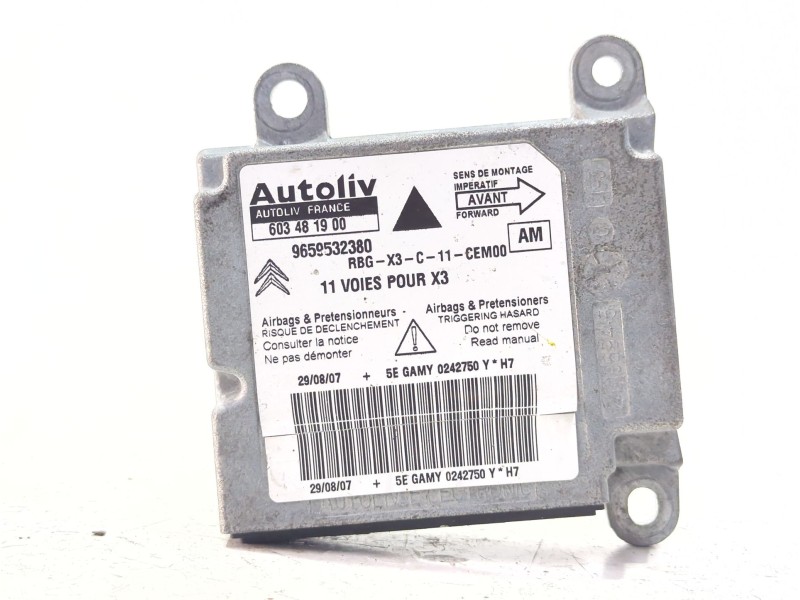 Recambio de centralita airbag para citroën c5 iii (rd_) 1.6 hdi 110 referencia OEM IAM 9659532380  