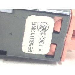 Recambio de boton emergencia para peugeot partner tepee 1.6 hdi / bluehdi 75 referencia OEM IAM 96583113KR  