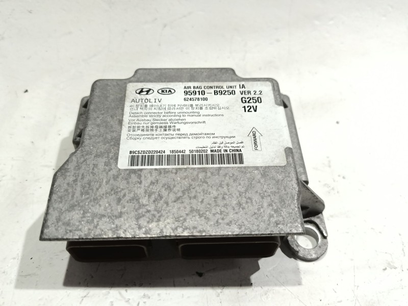 Recambio de centralita airbag para hyundai i10 (pa)(2007) 998 referencia OEM IAM 95910B9250  