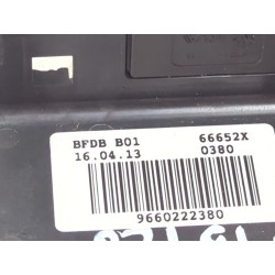Recambio de caja reles / fusibles para peugeot partner tepee 1.6 hdi / bluehdi 75 referencia OEM IAM 9660222380  