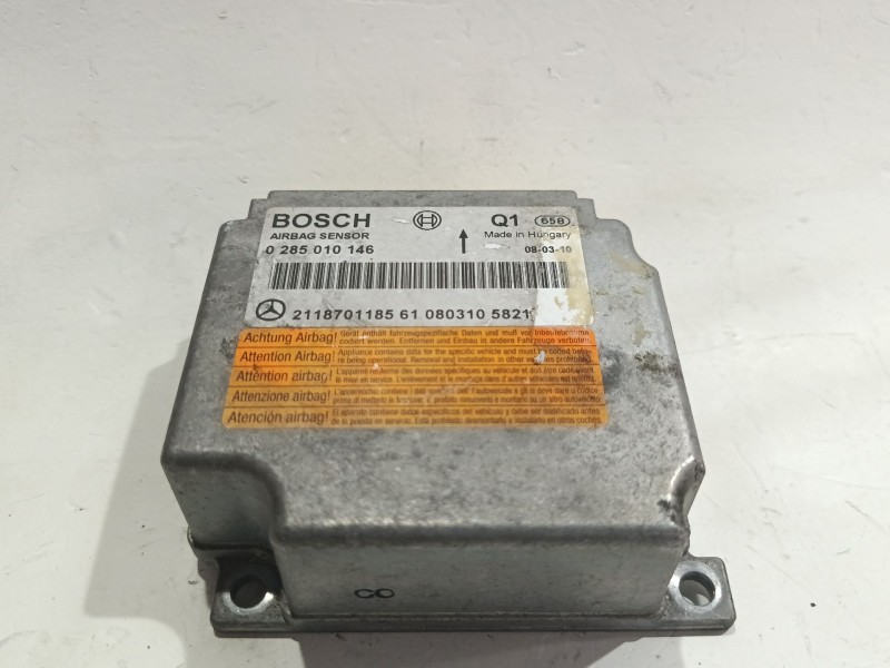 Recambio de centralita airbag para mercedes-benz clase e (w211) e 280 cdi (211.020) referencia OEM IAM 0285010146  