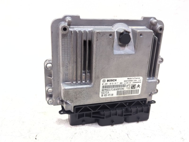 Recambio de centralita inyeccion para peugeot partner tepee 1.6 hdi / bluehdi 75 referencia OEM IAM 9666729580  