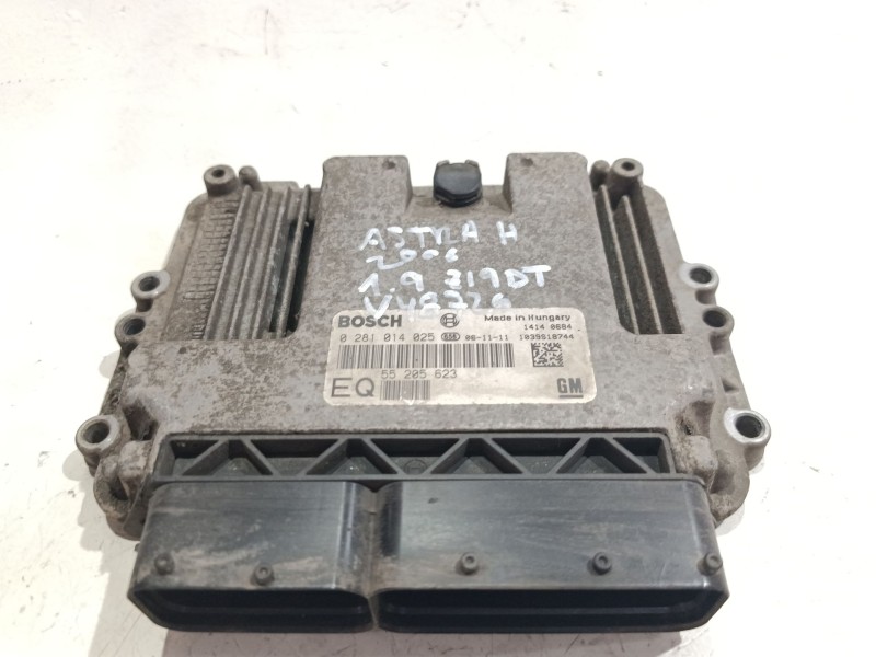 Recambio de centralita inyeccion para opel astra h (a04) 1.9 cdti (l48) referencia OEM IAM 0281014025  