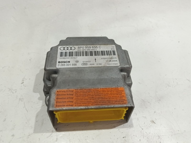 Recambio de centralita airbag para audi a3 sportback (8pa) 2.0 tdi 16v referencia OEM IAM 8P0959655C  