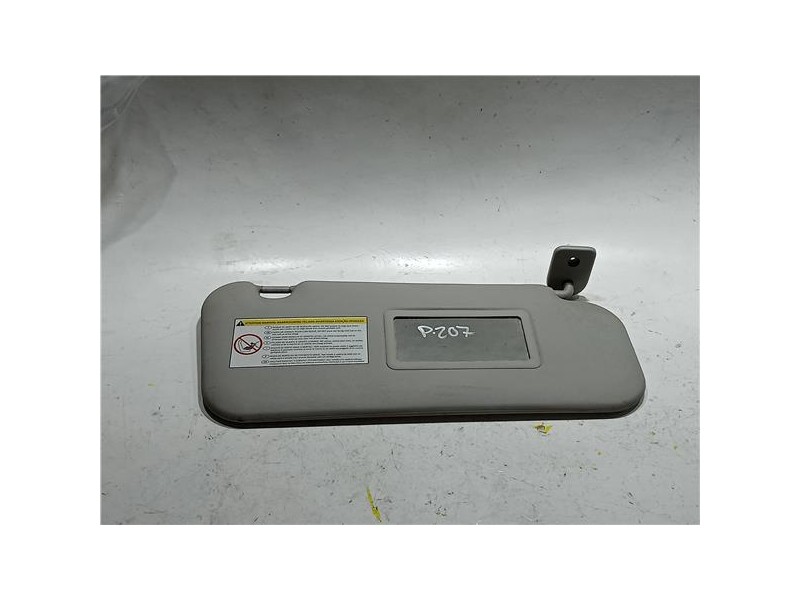 Recambio de parasol derecho para peugeot 207 (2006) 1.4 confort [1,4 ltr. - 50 kw hdi] referencia OEM IAM 207  