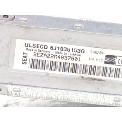 Recambio de sistema audio / radio cd para seat ibiza iv (6j5, 6p1) 1.2 referencia OEM IAM 6J1035153G  