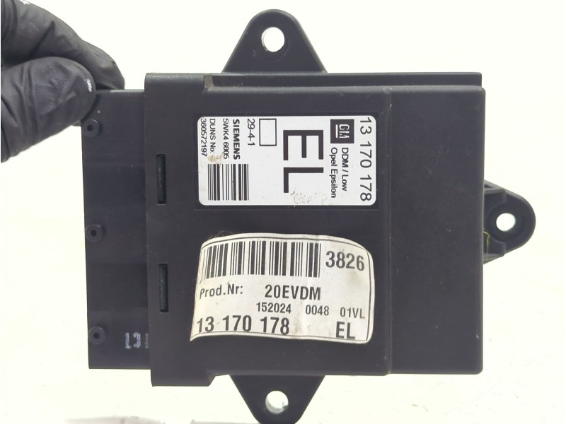 Recambio de centralita cierre para opel vectra c gts (z02) 1.9 cdti (f68) referencia OEM IAM 13170178  