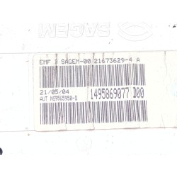 Recambio de pantalla multifuncion para peugeot 807 (2002) 2.0 hdi referencia OEM IAM 1495869077D00  