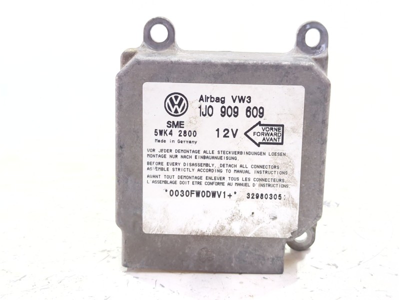 Recambio de centralita airbag para volkswagen golf iv (1j1) 1.6 referencia OEM IAM 1J0909609  