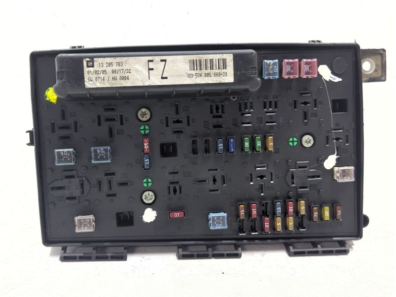 Recambio de caja reles / fusibles para opel vectra c berlina (2002) 1.9 cdti referencia OEM IAM 5DK00866828  