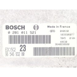 Recambio de centralita inyeccion para citroën xsara picasso (n68) 2.0 hdi referencia OEM IAM 0281011521  