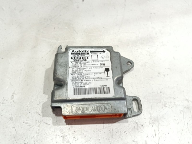 Recambio de centralita airbag para renault megane ii (bm0/1_, cm0/1_) 1.5 dci referencia OEM IAM 7700437477B  
