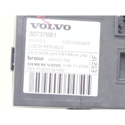 Recambio de motor elevalunas delantero derecho para volvo v50 familiar (2004) 1.6 d referencia OEM IAM 30737681  
