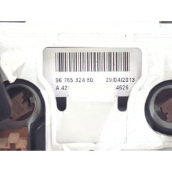 Recambio de mando climatizador para peugeot partner tepee 1.6 hdi / bluehdi 75 referencia OEM IAM 9676532480  