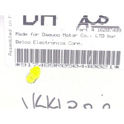 Recambio de centralita abs para daewoo aranos (1995) 2.0 referencia OEM IAM 16207489  
