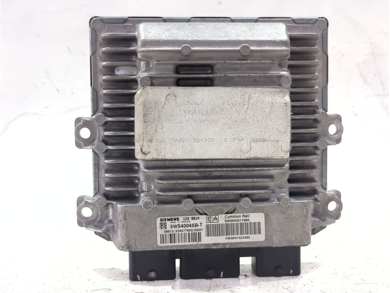 Recambio de centralita inyeccion para peugeot 307 (3a/c) 2.0 hdi 90 referencia OEM IAM 5WS40045BT  
