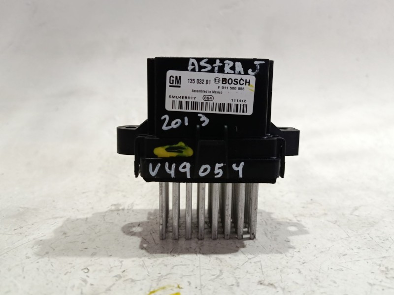 Recambio de resistencia calefaccion para opel astra j gtc 1.7 cdti (08) referencia OEM IAM   
