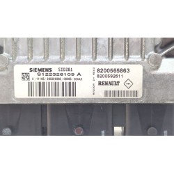 Recambio de centralita inyeccion para renault megane ii (bm0/1_, cm0/1_) 1.5 dci referencia OEM IAM 8200565863  