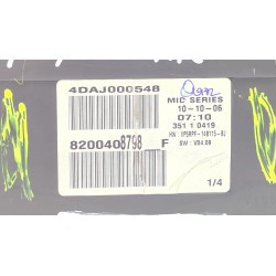 Recambio de cuadro completo para renault megane ii (bm0/1_, cm0/1_) 1.5 dci referencia OEM IAM 8200408798  