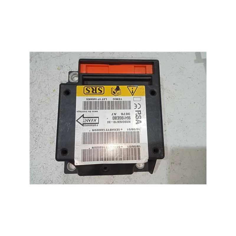 Recambio de centralita airbag para citroën c5 berlina hdi (dcrhzb, dcrhze) referencia OEM IAM 9641968380  