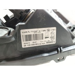 Recambio de faro delantero derecho para peugeot 208 i (ca_, cc_) 1.2 vti 82 referencia OEM IAM 9810805880  
