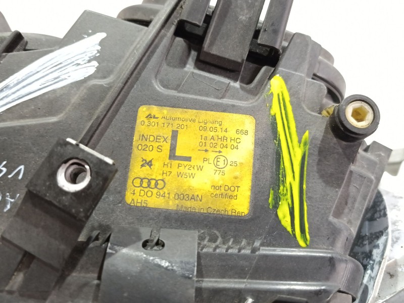 Recambio de faro delantero izquierdo para audi a8 d2 (4d2, 4d8) 2.5 tdi quattro referencia OEM IAM 4D0941003AN  