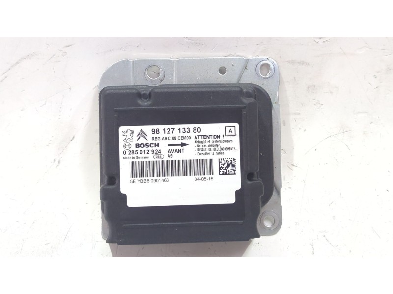 Recambio de centralita airbag para peugeot 208 i (ca_, cc_) 1.2 vti 82 referencia OEM IAM 0285012924  