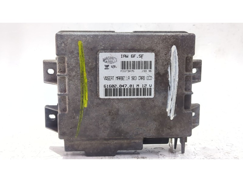 Recambio de centralita inyeccion para seat marbella (28a) 0.9 cat referencia OEM IAM 6160204701  