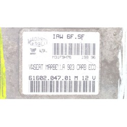 Recambio de centralita inyeccion para seat marbella (28a) 0.9 cat referencia OEM IAM 6160204701  