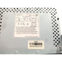 Recambio de sistema audio / radio cd para hyundai i10 i (pa) 1.1 referencia OEM IAM 961000X2314X  