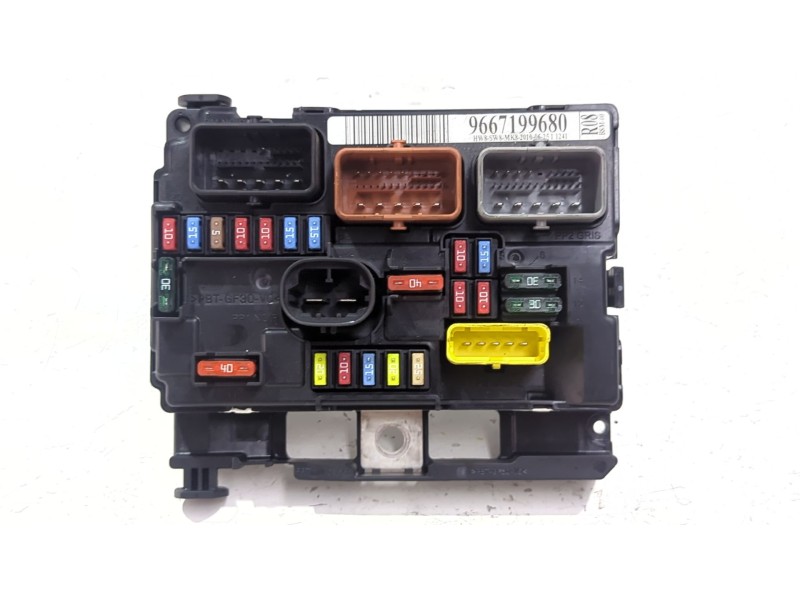 Recambio de caja reles / fusibles para peugeot 207/207+ (wa_, wc_) 1.6 hdi 110 referencia OEM IAM 9667199680  