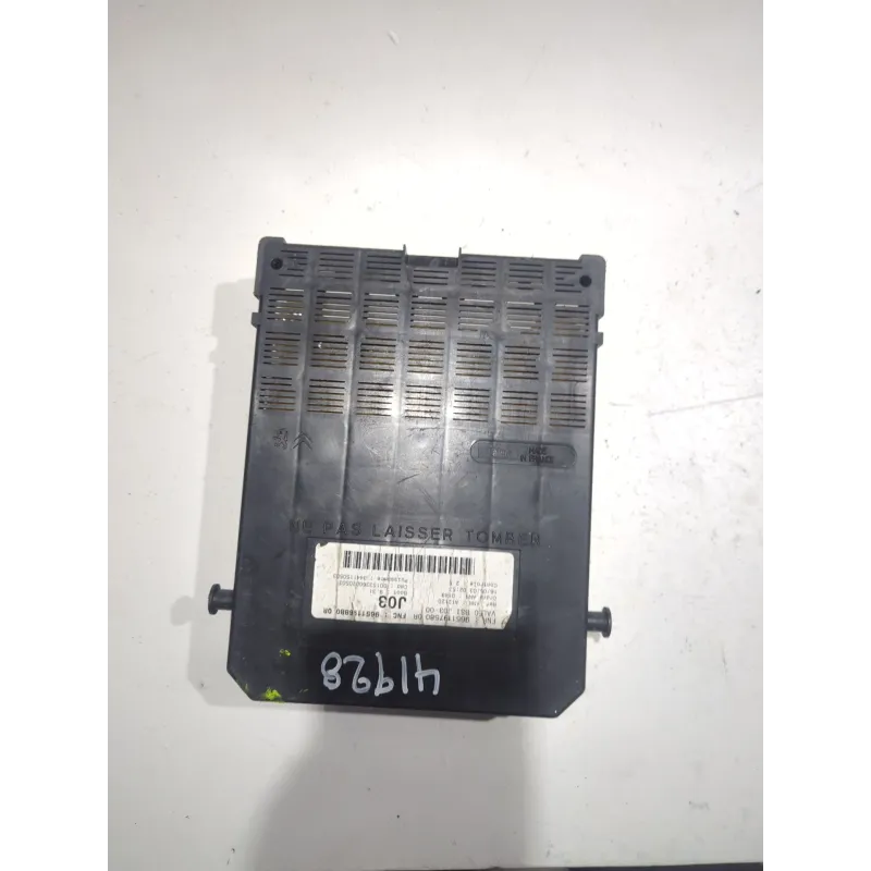 Recambio de caja reles / fusibles para peugeot 307 (3a/c) 1.6 16v referencia OEM IAM 9651197580  
