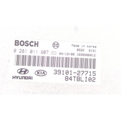 Recambio de centralita inyeccion para hyundai getz (tb)(2002) 1.5 crdi referencia OEM IAM 0281011807  