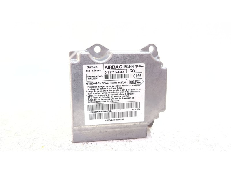 Recambio de centralita airbag para fiat bravo ii (198_) 1.9 d multijet (198axb1a) referencia OEM IAM 51775404  