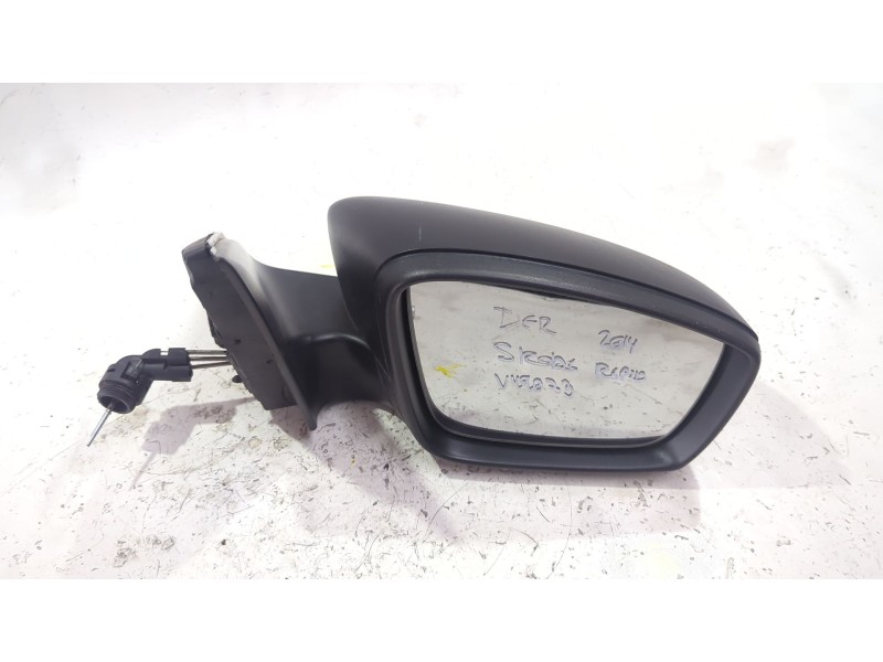 Recambio de retrovisor derecho para skoda rapid (nh3, nk3, nk6) 1.6 tdi referencia OEM IAM 5JB857408D  