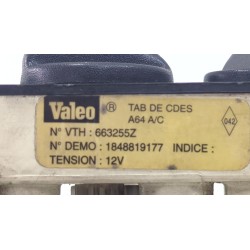 Recambio de mando climatizador para opel movano furgón (f9) 2.5 dti referencia OEM IAM 663255Z  
