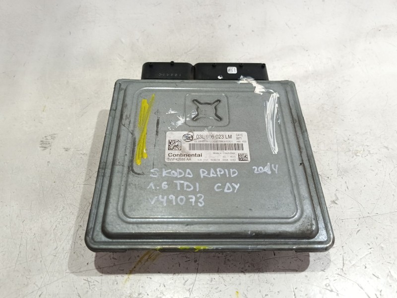 Recambio de centralita inyeccion para skoda rapid (nh3, nk3, nk6) 1.6 tdi referencia OEM IAM 03L906023LM  