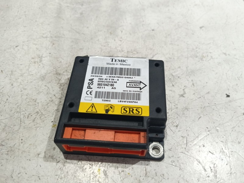 Recambio de centralita airbag para citroën c2 (2003) 1.4 referencia OEM IAM 9651942180  
