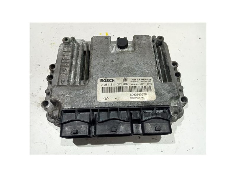 Recambio de centralita inyeccion para renault megane ii classic berlina (2003) referencia OEM IAM 0281011275 1039s02685  