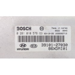 Recambio de centralita inyeccion para hyundai elantra (xd)(2000) 2.0 crdi referencia OEM IAM 0281010576  