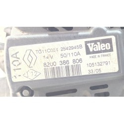 Recambio de alternador para renault megane ii (bm0/1_, cm0/1_) 1.5 dci referencia OEM IAM 8200386806  
