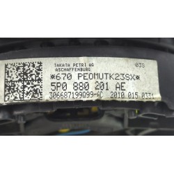 Recambio de airbag volante para seat leon (1p1) 1.4 tsi referencia OEM IAM 5P0880201AE  